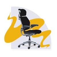 Freedom Chair w/headrest Black Fabric / Graphite Frame