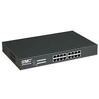 SMC EZ Switch GS16 16-Port 10/100/1000 Gigabit Unmanaged Switch (SMCGS16)
