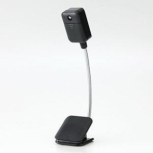 【クリックで詳細表示】LEDクリップライト ブラック 400-TOY012BK