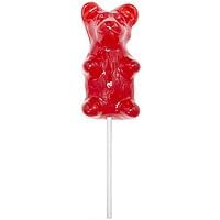 Giant Gummi Bear on a Stick - Cherry: 1/2 LB