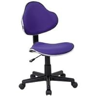 Task Office Chair with Purple Fabric - BT-699-PURPLE-GG