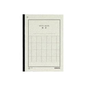 【クリックで詳細表示】コクヨ ノ-4VN 統計ノート6号(セミB5)縦罫6本40枚 10冊セット