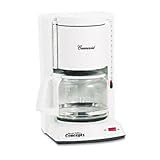 Clasic Cof 12-Cup Commercial Automatic Drip Coffee Maker, Black