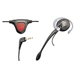 Panasonic KXTCA91 Ear-Clip Headset for Cordless Phones