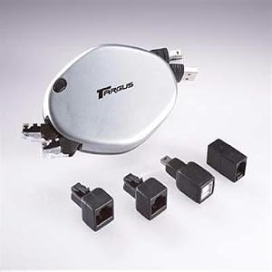 Targus ACC80US 3-in-1 Retractable Phone, Ethernet, and USB Cable