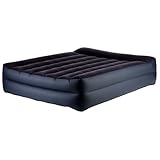 Intex Queen Pillow Rest Raised Guest Air Bed with Built in Pump Model 67701e