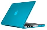 Speck Products MB13AU-SEE-AQU MacBook 13-inch Aluminum Unibody/Black Keyboard See Thru Case (Aqua)