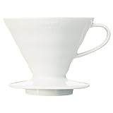 Hario VDC-02W Dripper V60 Size 02 White Ceramic Funnel