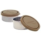 Kids Konserve KK075 Small Leak Proof Stainless Steel Food Containers, Set of 2