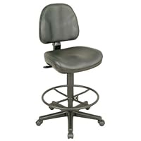 Drafting Chair Premo Blk Leath