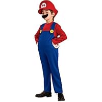 Mario Super Mario Bros Nintendo Deluxe Child Costume