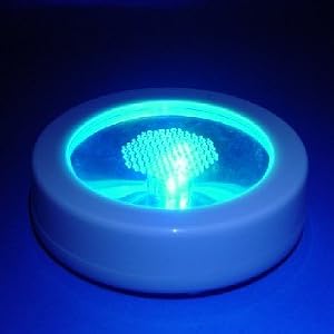 【クリックで詳細表示】光るコースター！レインボーコースターWHITE5個組