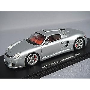 【クリックで詳細表示】1/43 RUF CTR3 07 シルバー (S0714)