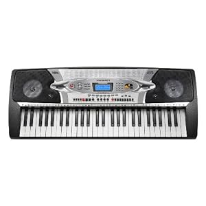  Karcher MIK 5401 Keyboard (54 Tasten, 100 Klangfarben, 100 Rhythemen, Netzteil, Notenständer) 