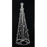 5' Pre-Lit Outdoor LED M5 Christmas String Tree Yard Art Decoration Clear Lights