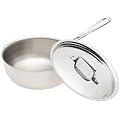 All-Clad Copper Core 2-Quart Saucier Pan with Lid