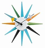 Retro Knoll Nelson Ball Starburst Clock 50s Eames Era - 13x13x2