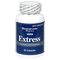 VAXA Homeopathic Medicinal Extress, for Stress and Overactivity, Capsules , 60 capsules