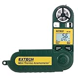 Extech 45158 Mini Waterproof Thermo Anemometer and Humidity Meter