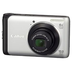 Canon PowerShot A3000 IS 10MP Digital Camera (Silver)
