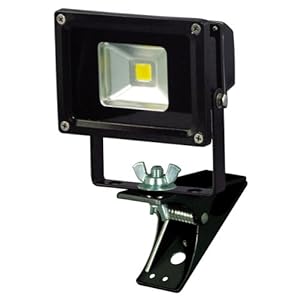 【クリックで詳細表示】日動 省エネLEDエコナイター10 黒 / クリップタイプ LEN-10C-BK-G (緑色)