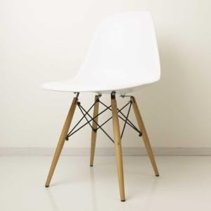 【クリックでお店のこの商品のページへ】イームズ シェルサイドチェア DSW ホワイト