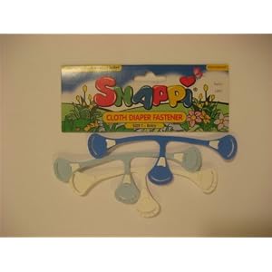 Click to buy Cloth Baby Diapers: Snappi Cloth Diaper Fasteners - Pack of 3 (Light Blue, Bright Blue, White) from Amazon!