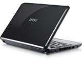 MSI Wind U100-641US 10-Inch Black Netbook - 3 Cell Battery