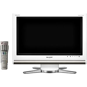【クリックで詳細表示】SHARP AQUOS 20V型 地上・BS・110度CSデジタル ハイビジョン液晶テレビ LC-20D10W ホワイト