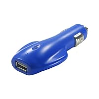 RND Power Solutions USB Blue car charger for Smart Phones, MP3 Players, and Gaming Devices including Apple (iPhone, iPod, iTouch), Blackberry (Torch), HTC (Evo 4G), Motorola (Droid Series), Samsung (Galaxy Series), and many more