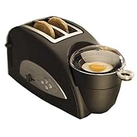 Back to Basics TEM500 Egg-and-Muffin 2-Slice Toaster and Egg Poacher
