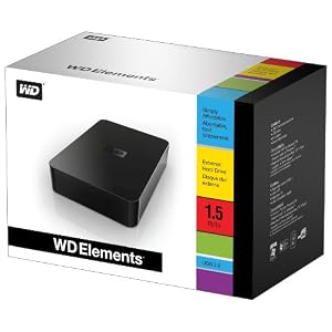 41TPOKZAn6L. AA300  Hot External Drive From Western Digital: WD Elements 1.5 TB USB 2.0 Review