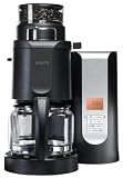 KRUPS KM7000, 10-Cup Grind-and-Brew Coffeemaker, Black