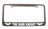 Batman The Dark Knight License Plate Frame BLACK