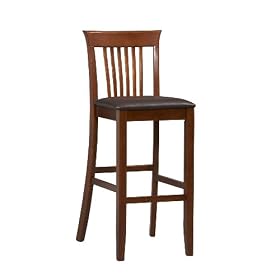 Click here to buy Linon Triena Collection Craftsman Bar Stool 30 by Linon.