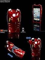 iPhone 5 �v���e�N�g �P�[�X�@�A�C�A���}�� ironman marvel LED���C�g�t��