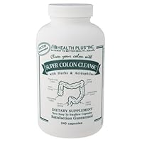 Health Plus - Super Colon Cleanse, 120 capsules