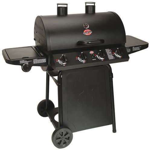 Chargriller Grillin' BTU's 4001 Pro Gas Barbecue Grill with Side Burner 54,400