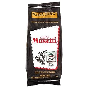 【クリックで詳細表示】Musetti(ムセッティー) パラディソ コーヒー 250g(豆)