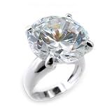 Jewelry - Solitaire Clear CZ Ring