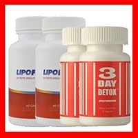 2 BOTTLE OF LIPOFUZE + 2 BOTTLE OF 3 DAY DETOX - PERFECT COMBO TO START YOUR DIET/WEIGHT LOSS