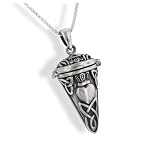sterling silver celtic knot prayer box charm
