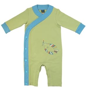 BOBO ロンパース グリーン 70cm 85183