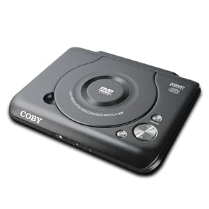Coby DVD209BLK UltraCompact DVD Player Black