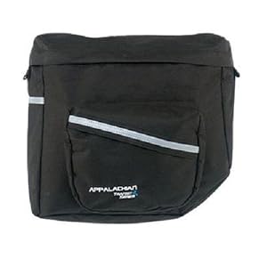 Axiom Appalachian Rear Pannier (1220 Cubic Inches, Black with Silver Reflective Trim)