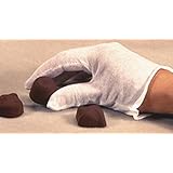 CK Products White Cotton Gloves, Medium, 12 Pairs