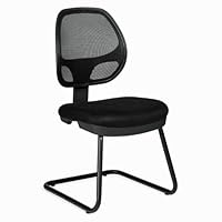 Mesh Back Guest Chair Black Mesh