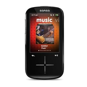 Sansa Fuze + 4GB MP3 Player