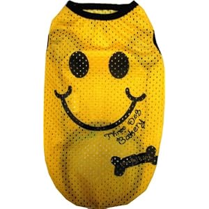 【クリックで詳細表示】Three Dog Bakery クールビックスマイル イエロー[60] L ポリエステル100％ 400001-12