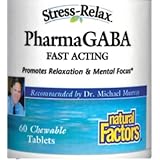 Stress Relax PharmaGABA 60 Chewable Tablets